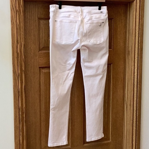 DL1961 Denim - DL1961 pale pink, Angel mid-rise skinny ankle jeans with stretch, women’s sz 30